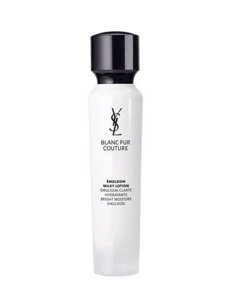 ysl blanc pur couture milky lotion|Yves Saint Laurent Blanc Pur Couture Emulsion Milky Lotion.